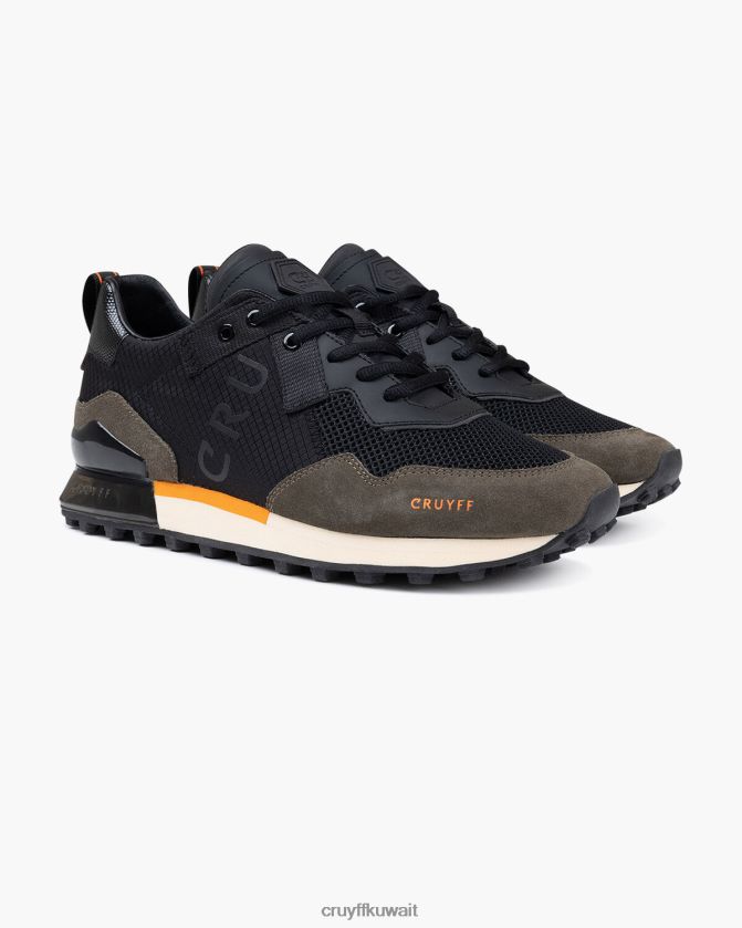 Cruyff أسود / أخضر رجال سوبربيا Z02JN525 أحذية رياضية