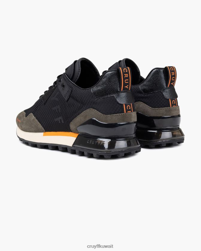 Cruyff أسود / أخضر رجال سوبربيا Z02JN525 أحذية رياضية