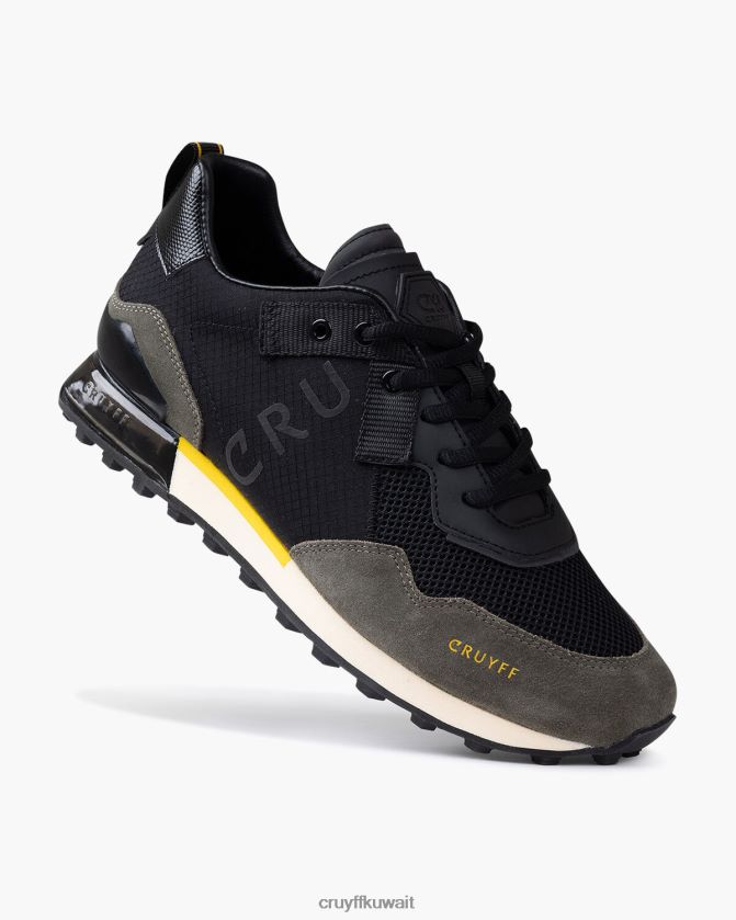 Cruyff أخضر / أصفر رجال سوبربيا Z02JN527 أحذية رياضية