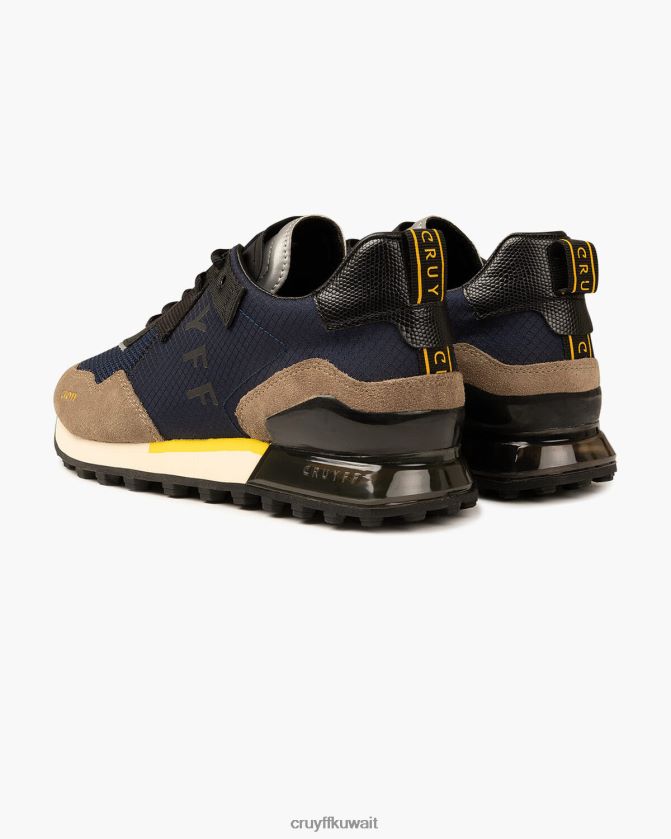 Cruyff البحرية / الأصفر رجال سوبربيا Z02JN528 أحذية رياضية