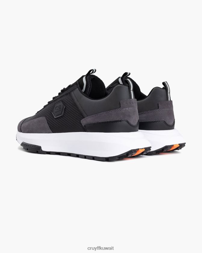 Cruyff أسود / رمادي رجال سوبوتاي Z02JN539 أحذية رياضية