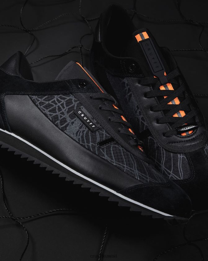 Cruyff برتقالة سوداء رجال مونتانيا Z02JN549 أحذية رياضية