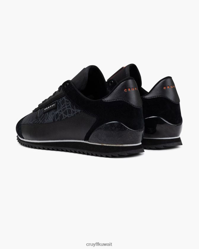 Cruyff برتقالة سوداء رجال مونتانيا Z02JN549 أحذية رياضية