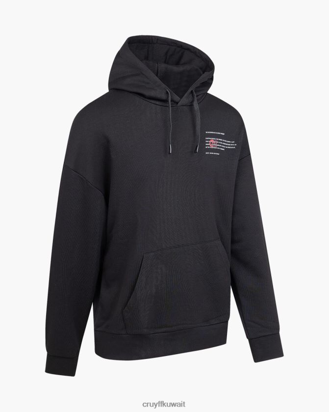 Cruyff أسود رجال هودي انجليس Z02JN558 زُنط