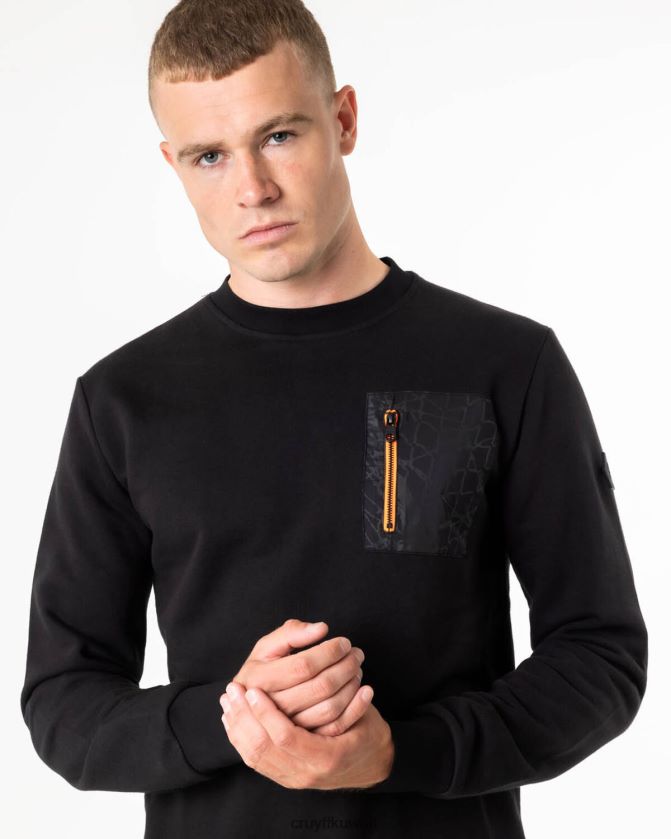 Cruyff أسود رجال سترة رافائيل Z02JN561 سترة