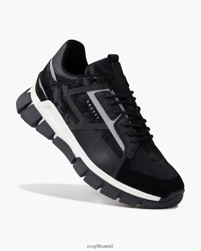 Cruyff أسود رجال يجب أن تفعل استراتو Z02JN562 أحذية رياضية