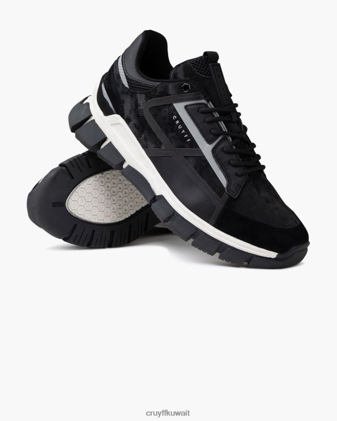Cruyff أسود رجال يجب أن تفعل استراتو Z02JN562 أحذية رياضية
