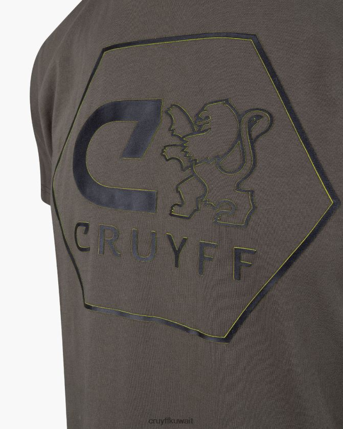 Cruyff أخضر رجال مانويل تي Z02JN591 تي شيرت