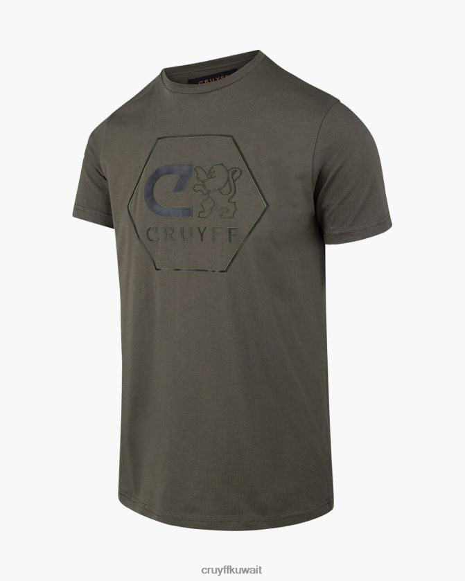 Cruyff أخضر رجال مانويل تي Z02JN591 تي شيرت