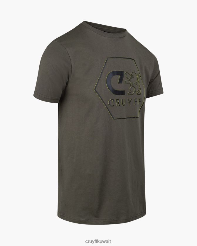 Cruyff أخضر رجال مانويل تي Z02JN591 تي شيرت