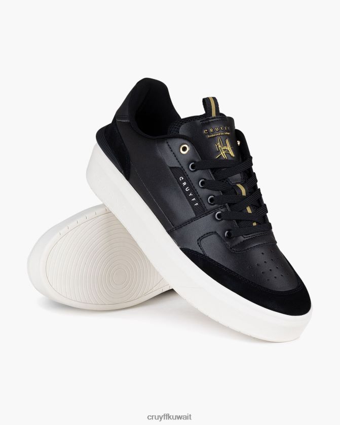 Cruyff أسود رجال أيد تنس Z02JN595 أحذية رياضية