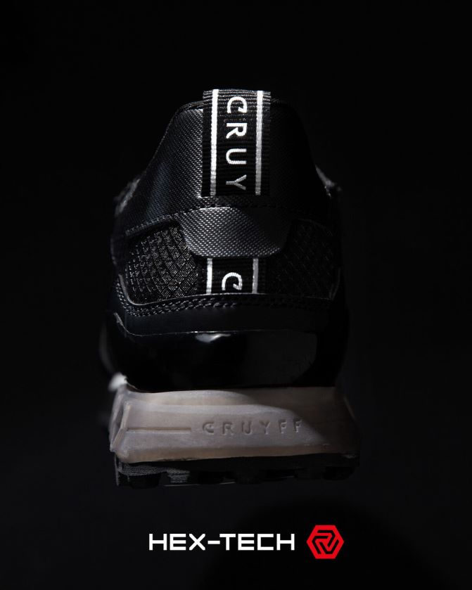 Cruyff أسود / رمادي رجال سوبيربيا عرافة التكنولوجيا Z02JN5 أحذية رياضية