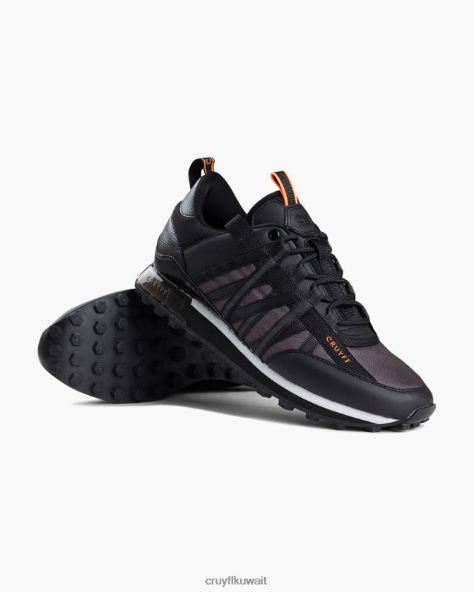 Cruyff برتقالة سوداء رجال الخوف Z02JN611 أحذية رياضية