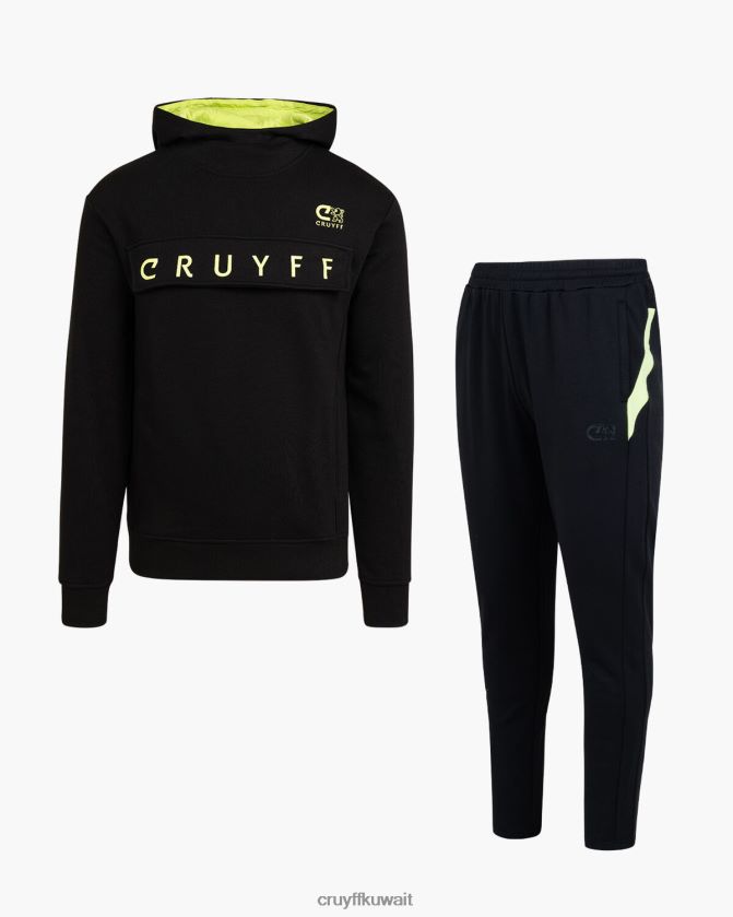 Cruyff أسود / أخضر رجال بدلة رانكا Z02JN615 بدلة