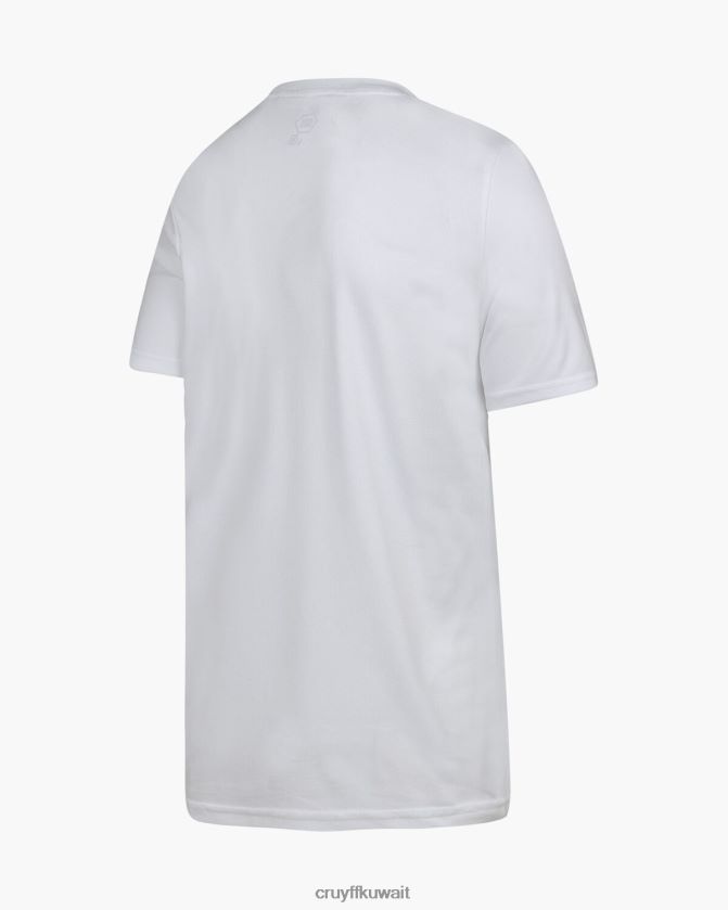 Cruyff أبيض رجال قميص التدريب Z02JN627 تي شيرت