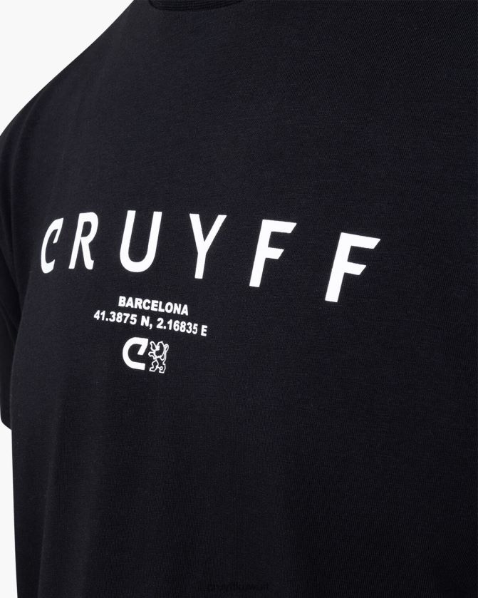 Cruyff أسود رجال سيتي باك تي بي سي ان Z02JN644 تي شيرت