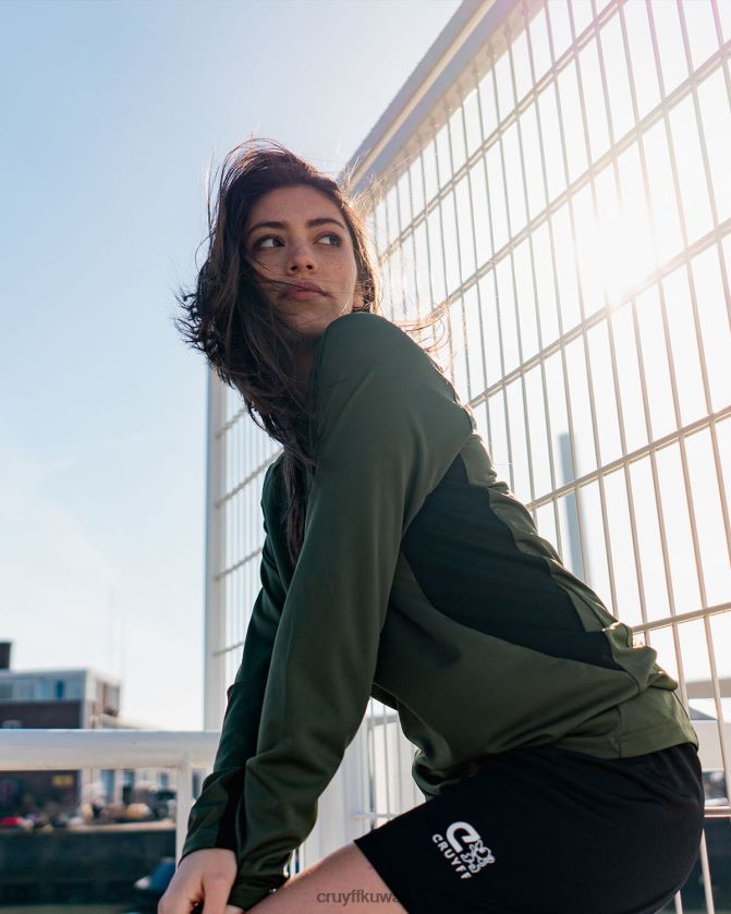 Cruyff أخضر / أسود رجال التكنولوجيا بدوره نصف الرمز البريدي Z02JN662 زُنط