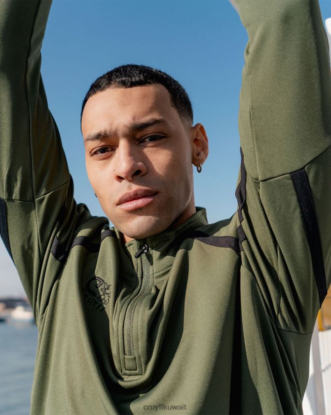 Cruyff أخضر / أسود رجال التكنولوجيا بدوره نصف الرمز البريدي Z02JN662 زُنط