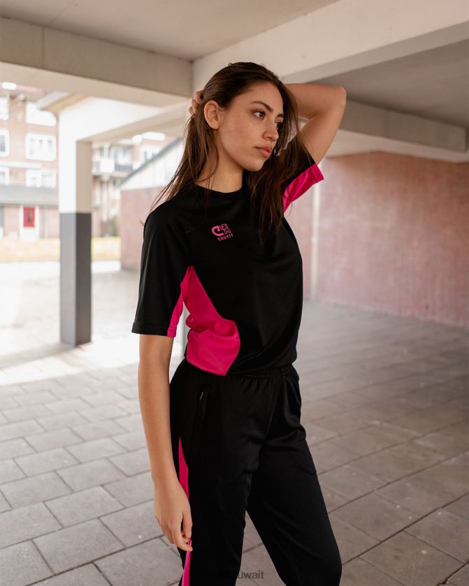 Cruyff أسود / متنوع رجال قميص بدور التكنولوجيا Z02JN671 تي شيرت