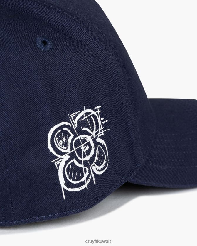 Cruyff أزرق للجنسين سيتي باك جرة بي سي ان Z02JN683 قبعة