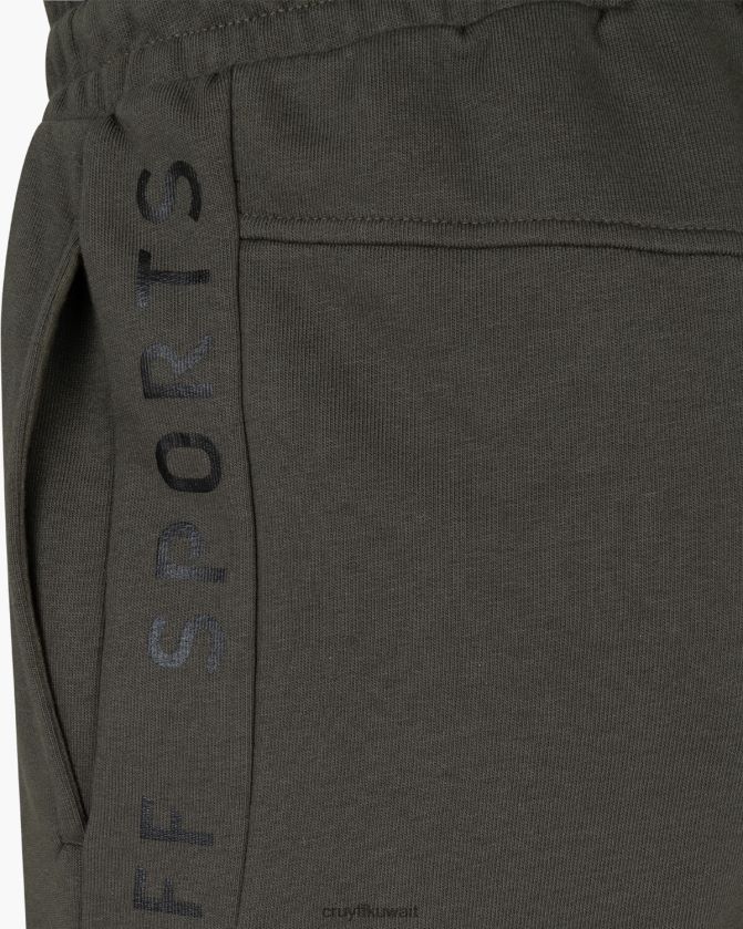 Cruyff الجيش الأخضر رجال معززة قصيرة Z02JN68 السراويل القصيرة