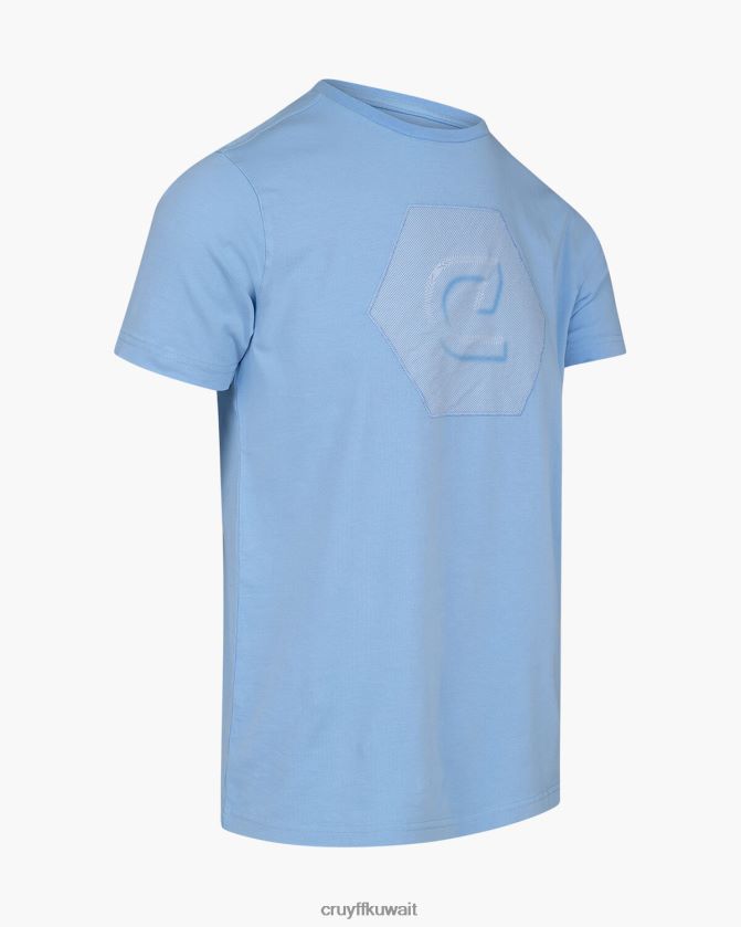 Cruyff أزرق رجال قميص إدواردو Z02JN693 تي شيرت