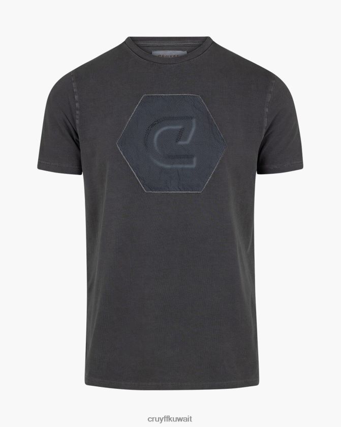 Cruyff أسود رجال قميص إدواردو Z02JN695 تي شيرت