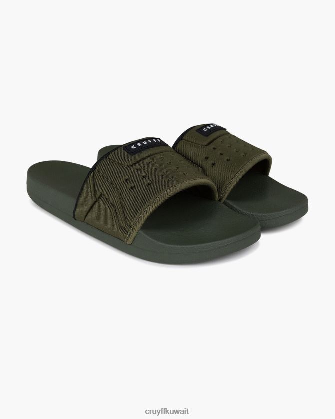 Cruyff أخضر / أسود رجال شريحة الغوص Z02JN714 الشرائح