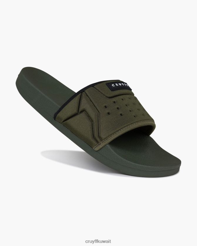 Cruyff أخضر / أسود رجال شريحة الغوص Z02JN714 الشرائح