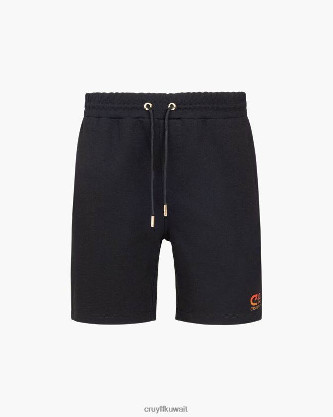 Cruyff أسود رجال شورت كاتون Z02JN718 السراويل القصيرة