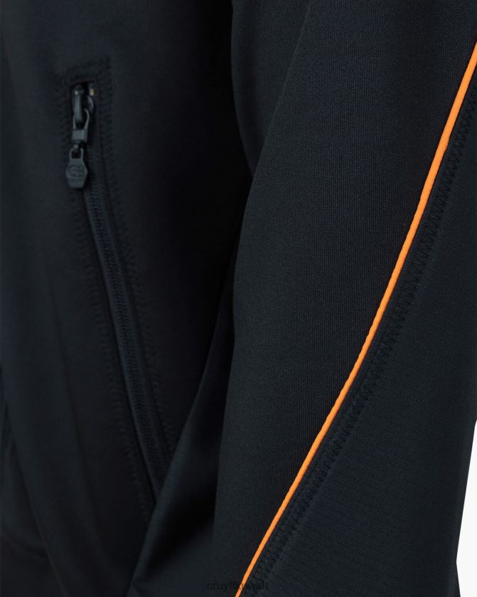 Cruyff أسود رجال شاول أعلى المسار Z02JN732 السترة