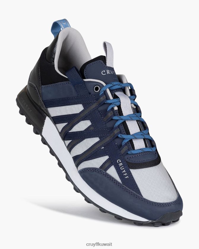 Cruyff أزرق رمادي رجال الخوف Z02JN743 أحذية رياضية