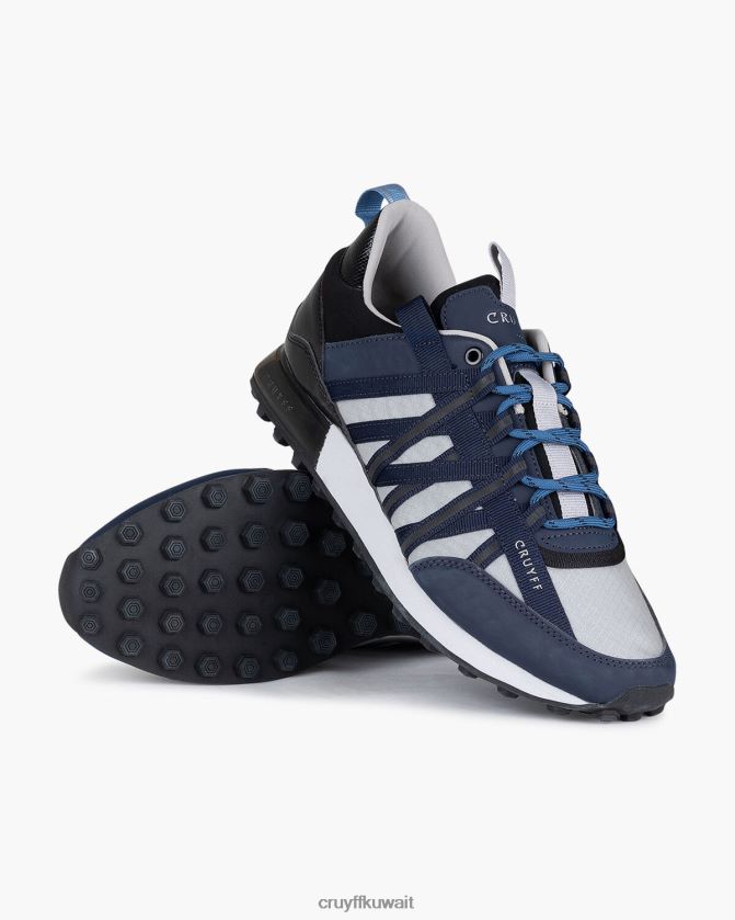 Cruyff أزرق رمادي رجال الخوف Z02JN743 أحذية رياضية