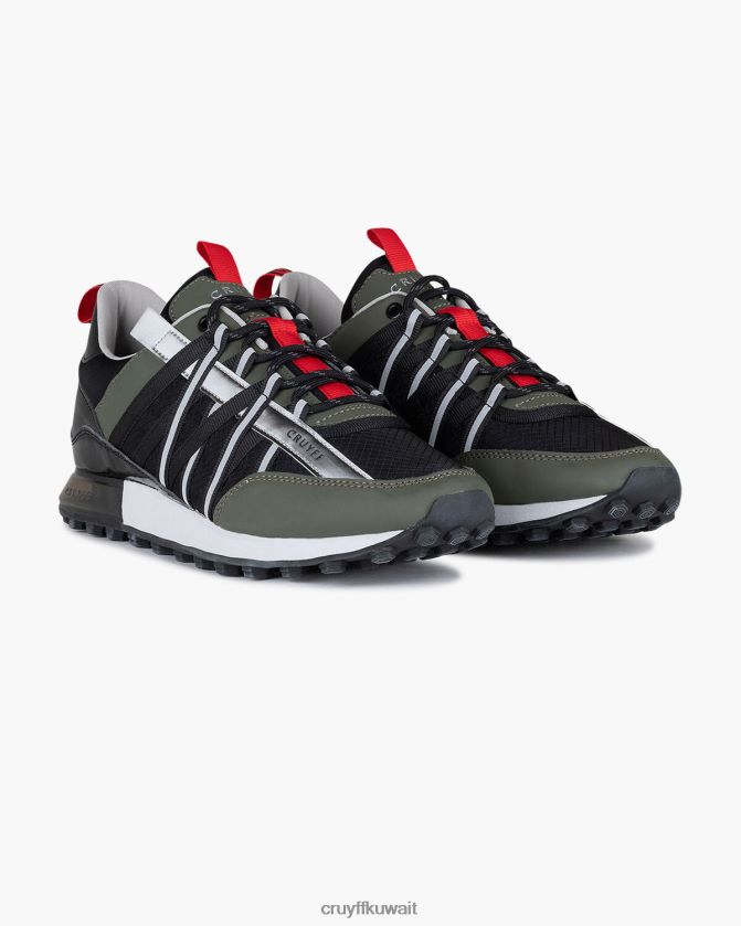 Cruyff أخضر أحمر رجال الخوف Z02JN744 أحذية رياضية