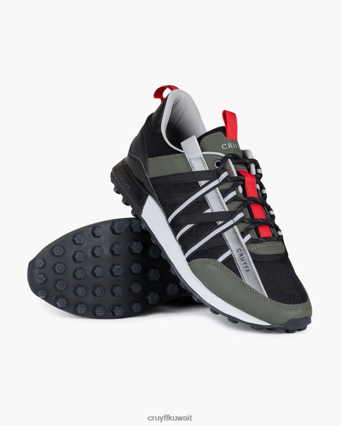 Cruyff أخضر أحمر رجال الخوف Z02JN744 أحذية رياضية