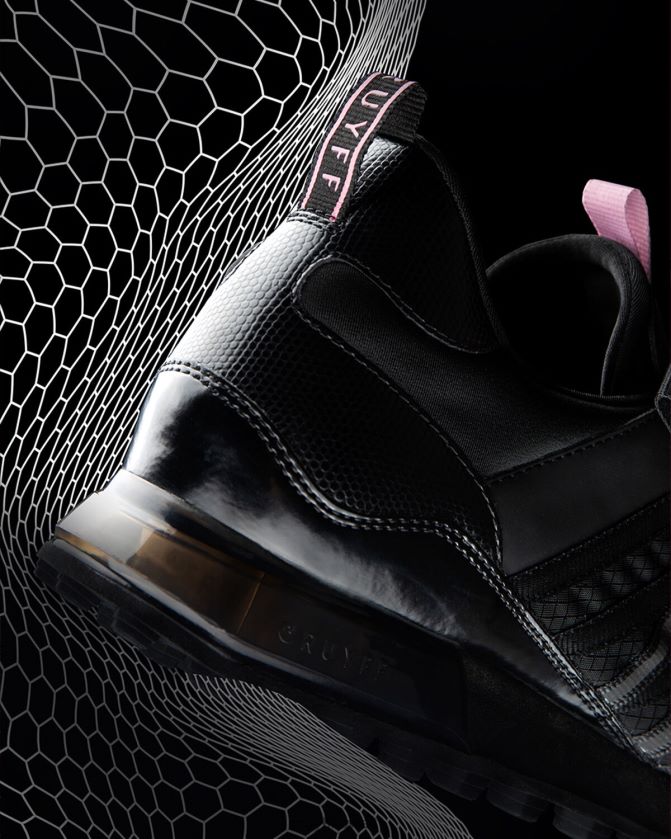 Cruyff أسود / متنوع رجال الخوف Z02JN745 أحذية رياضية