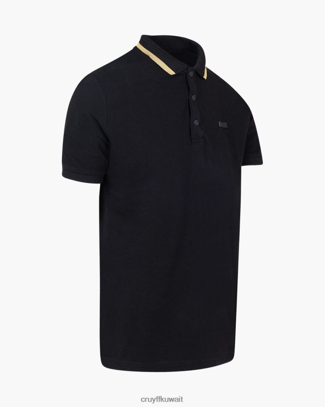 Cruyff أسود رجال نوح بولو Z02JN750 تي شيرت