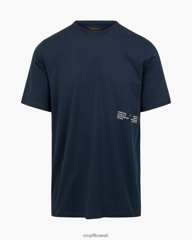 Cruyff ليالي زرقاء رجال الميكا تي Z02JN77 تي شيرت