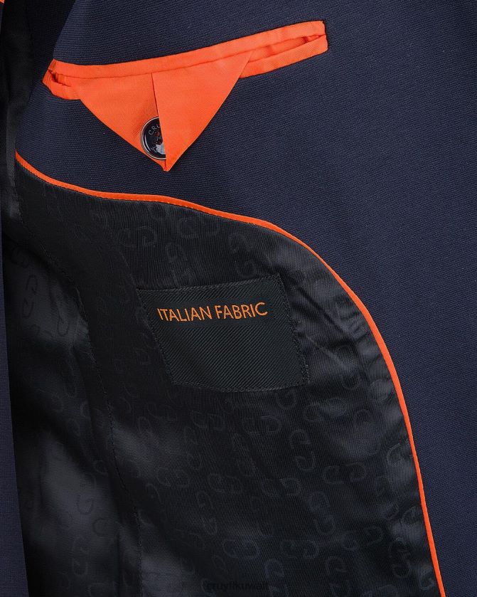 Cruyff القوات البحرية رجال جاكيت بليزر Z02JN770 سترة