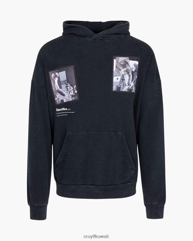 Cruyff أسود رجال فيكتوريا هود Z02JN775 زُنط