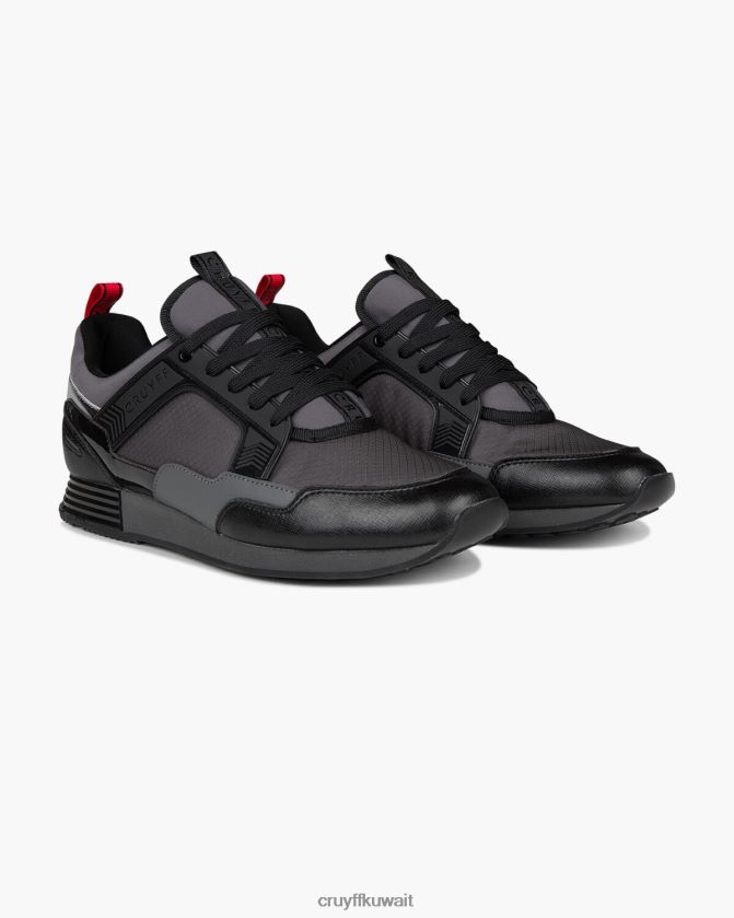 Cruyff رمادي / أسود رجال ماكسي Z02JN776 أحذية رياضية