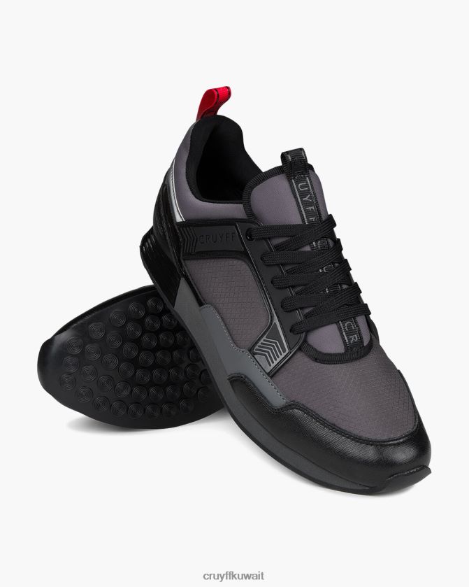 Cruyff رمادي / أسود رجال ماكسي Z02JN776 أحذية رياضية