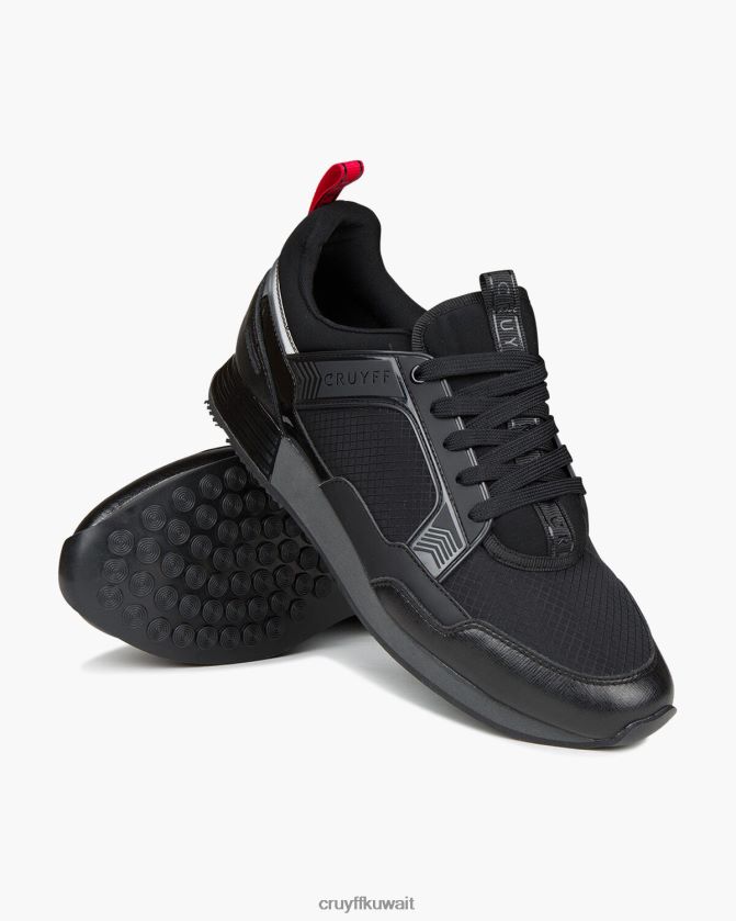 Cruyff أسود أحمر رجال ماكسي Z02JN777 أحذية رياضية