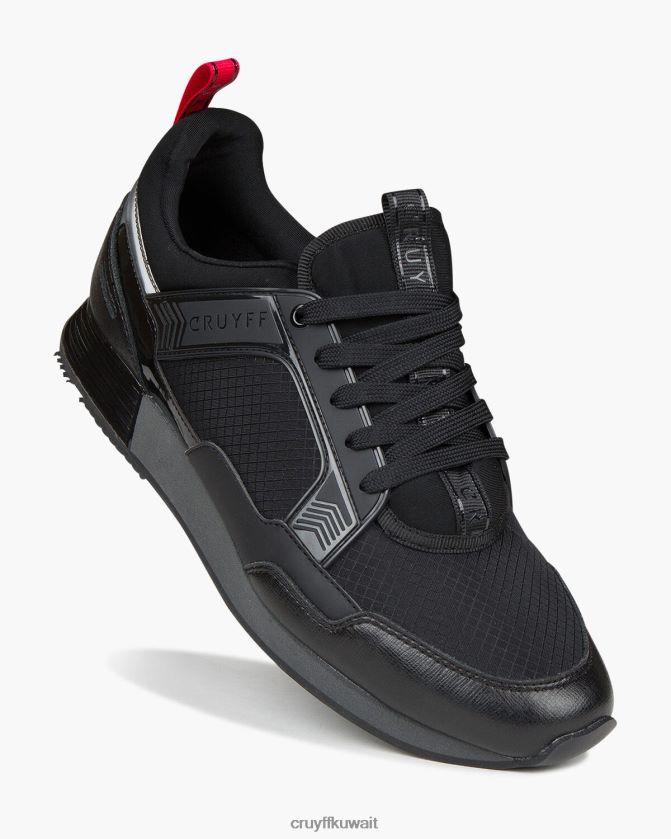 Cruyff أسود أحمر رجال ماكسي Z02JN777 أحذية رياضية