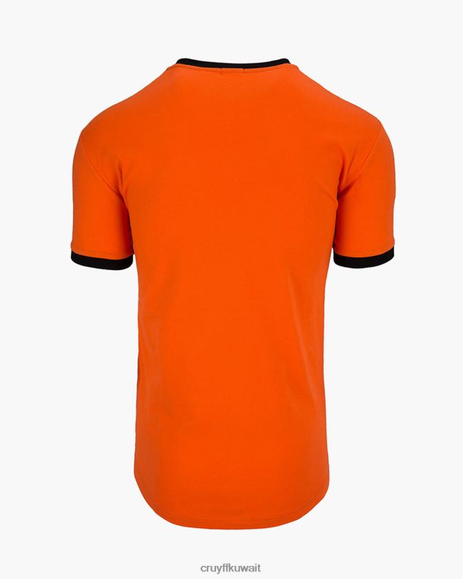 Cruyff البرتقالي رجال أيقونة تي شيرت قطن Z02JN787 تي شيرت