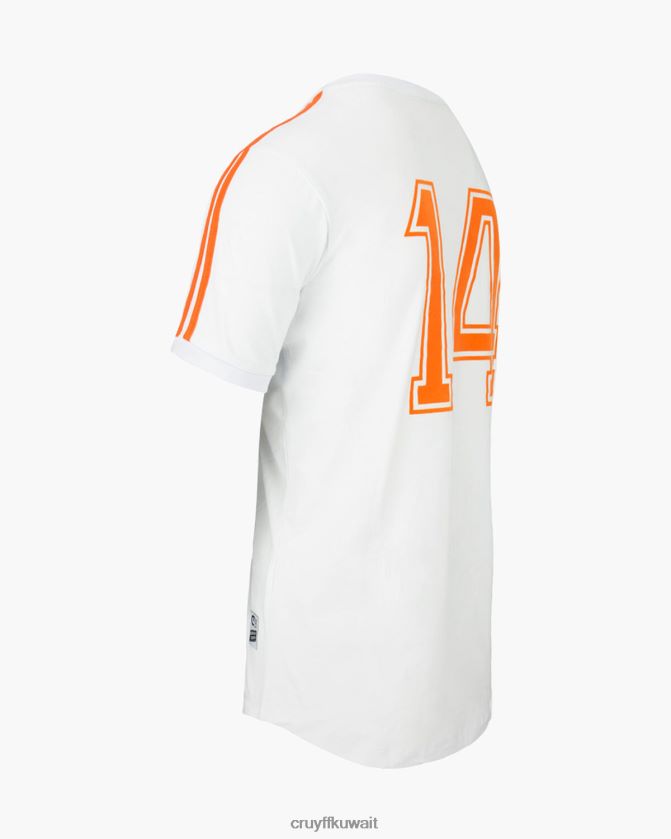 Cruyff أبيض رجال كأس العالم تي شيرت Z02JN788 تي شيرت