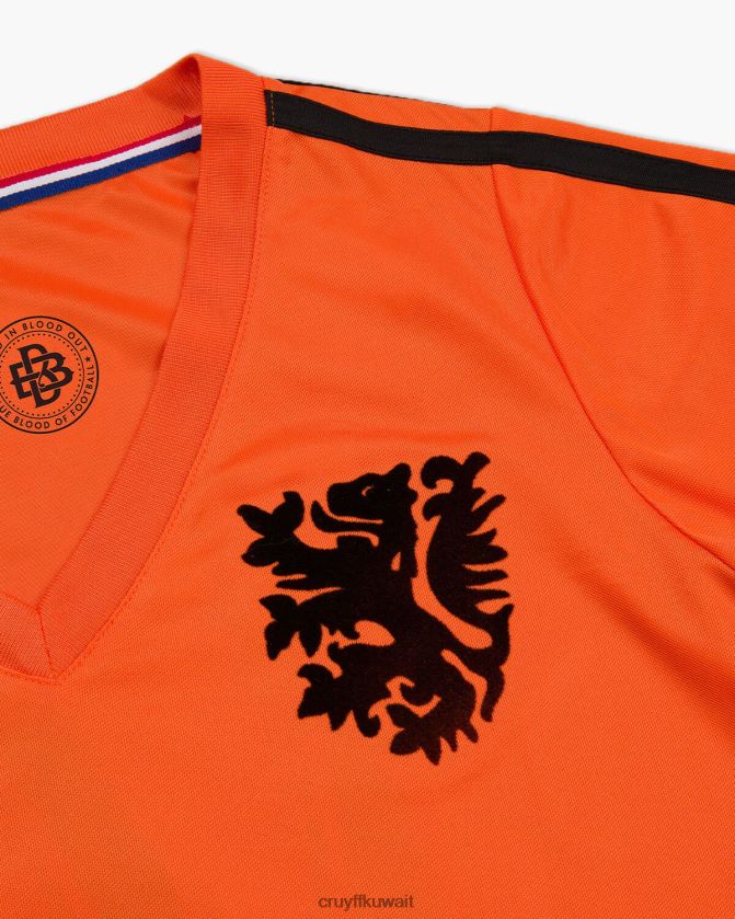 Cruyff البرتقالي نحيف نقطة الإنطلاق اليورو Z02JN799 تي شيرت