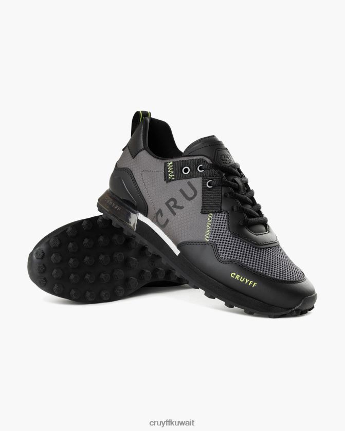 Cruyff رمادي / أصفر رجال سوبربيا Z02JN7 أحذية رياضية