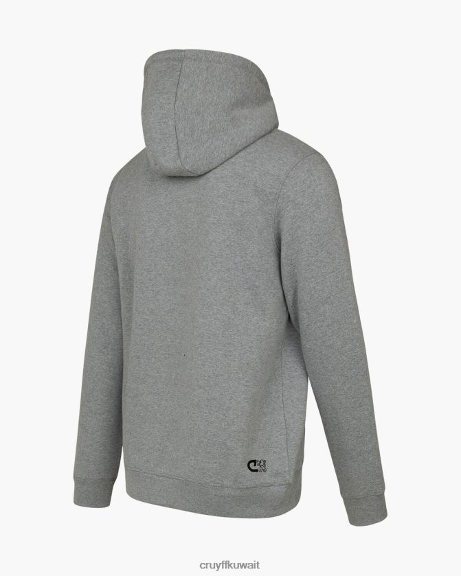 Cruyff رمادي / متنوع رجال هوديي الأساسية Z02JN804 زُنط