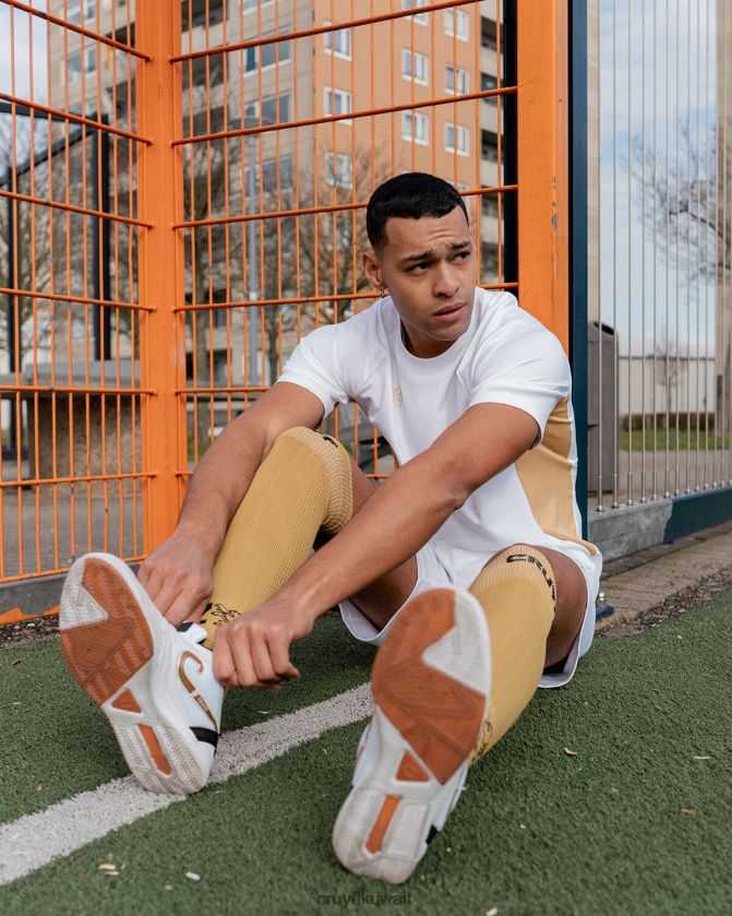 Cruyff ذهب ابيض رجال الميزان Z02JN821 أحذية رياضية